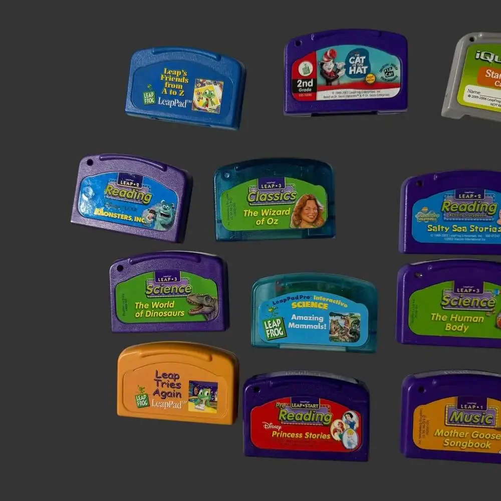 LeapFrog LeapPad Learning Game Cartridges Lot of 14